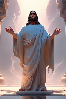 Jesus Christ Wallpaper AI Art Image | Free Download