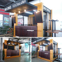 desain booth portabel