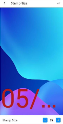 Autostamper custom camera : Add Geotag & Timestamp