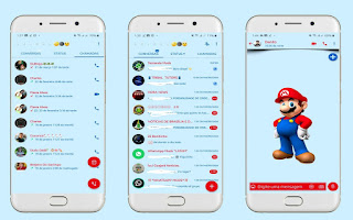 Mario Game Theme For YOWhatsApp & Fouad WhatsApp By Leidiane