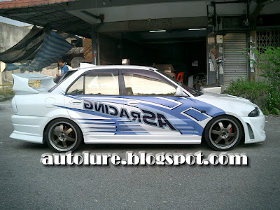 proton wira modified