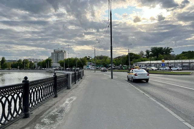 набережная Академика Туполева, река Яуза