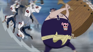 ワンピースアニメ 頂上戦争編 479話 ブラメンゴ | ONE PIECE Episode 479