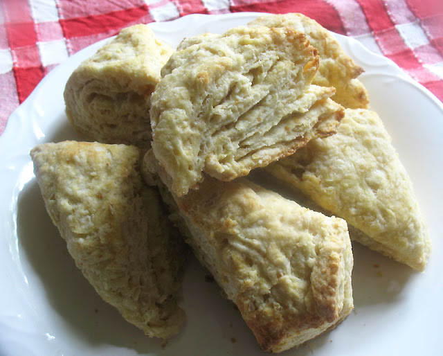 buttermilk lemon scones