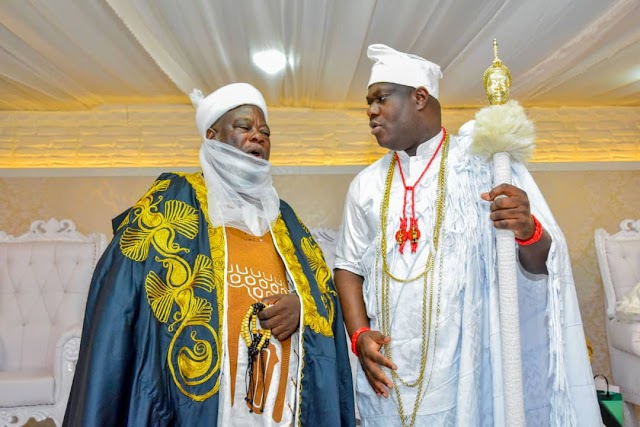 #EndSARS: OONI HOSTS LEAGUE OF IMAMS PRESIDENT, SAYS 'PEACE HAS NO SUBSTITUTE