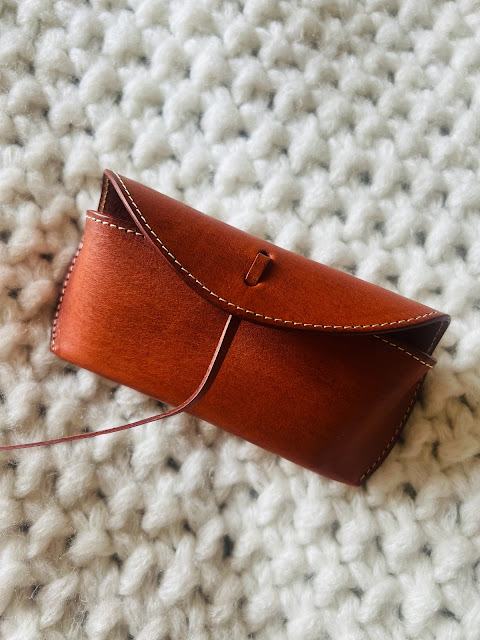 Salt & Hide Glasses Leather Case,trendhim,trendhim blog review,trendhim reviews, leather glasses case buffalo, gifts for men glasses