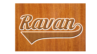 Ravan PNG logo Wood Name full HD gondwana Ravan wood text classic look  4k HD wallpaper