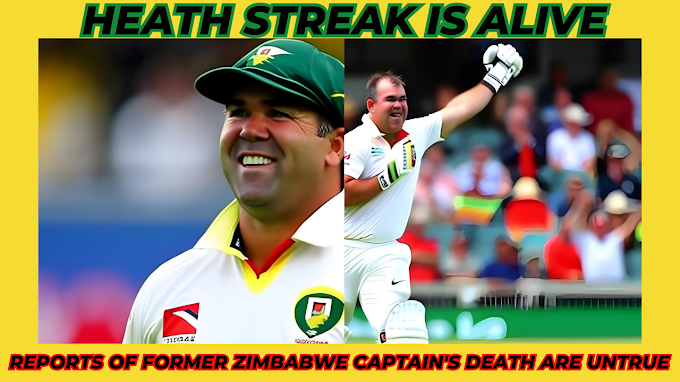 Heath Streak is alive: Reports of former Zimbabwe captain's death are untrue