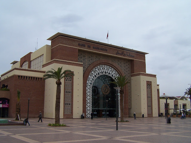 Nouvelle gare ferroviaire de Marrakech