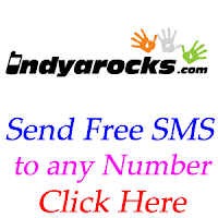 Click on indyarocks to Send Free SMS