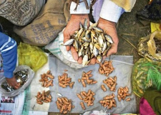 Barter system - Dried fish