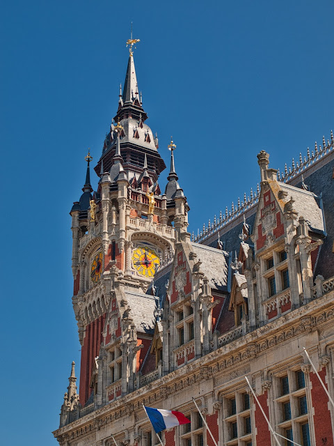 jiemve, Calais, Mairie, beffroi, horloge