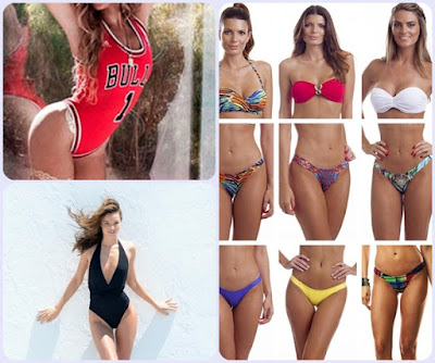 Bikinis e maiôs asa delta