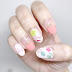 Garden on my nails water decal nail art with water decal HOT214