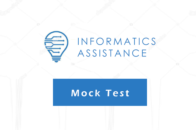 Informatics Assistant 2018 - Free Mock Test 1