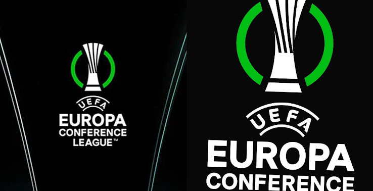 All New Uefa Europa Conference League Logo Revealed Footy Headlines [ 378 x 738 Pixel ]