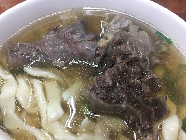 Clear stewed beef noodles @ Shi Tzi Beef Noodles (璽子牛肉麵) in Hsinchu, Taiwan