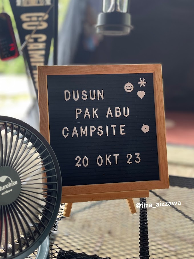 Family Camping Journey | Kami repeat lagi camping 3H2M di Dusun Pak Abu Campsite