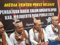 BACALEG Partai GERINDRA Kabupaten Mojokerto Daftar Ke KPU