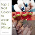 Top 5 Nail Colors to wear this Winter