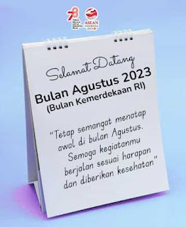 selamat menyambut bulan agustus 2023