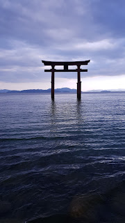 Cycling in Japan | Visiting Shirahige Shrine in Shiga