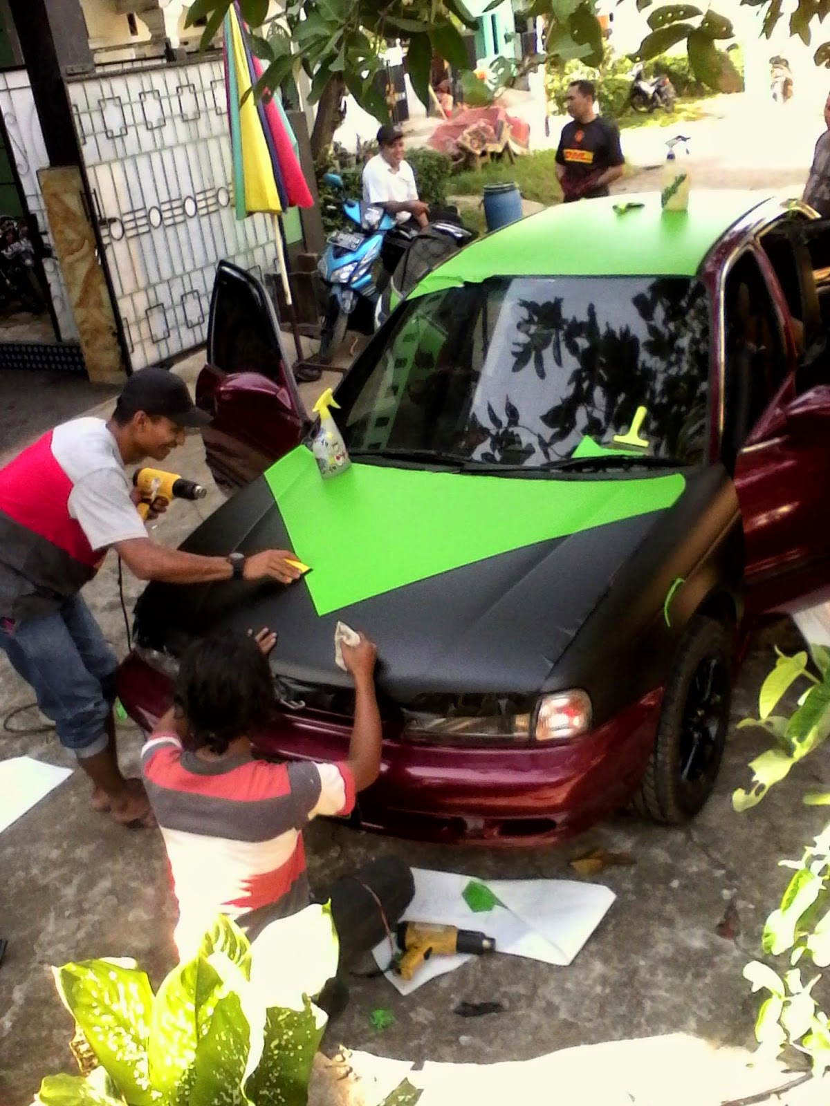 Cutting Sticker Rizqi Variasi Cutting Sticker Full Body Mobil