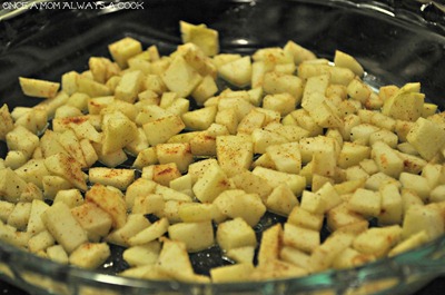 Apples and Spice in oven Apples and Spice in oven