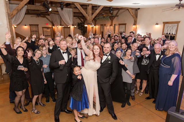 Shenandoah Mill New Year's Eve Wedding Dance floor by Micah Carling Photography