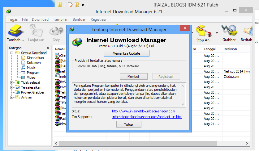 IDM 6.21 Build 5 Full Patch