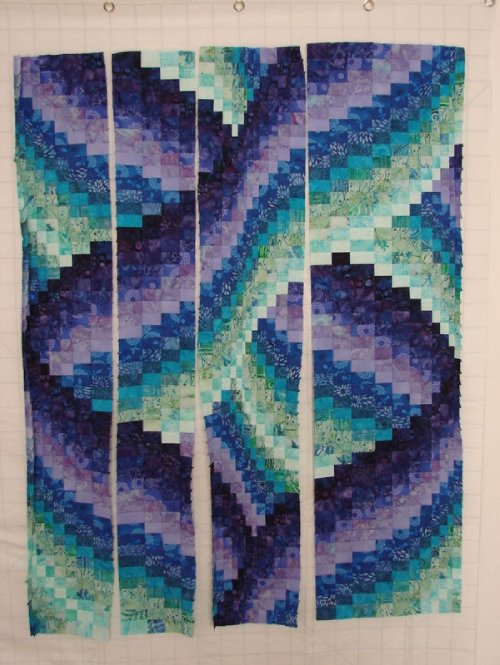 Twisted Bargello Quilt