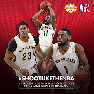 #SHOOTLIKETHENBA For A Chance To Watch The NBA Global Games In Shanghai For Free