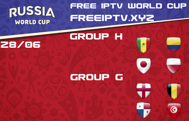 free iptv world cup 2018 channel iptv m3u list 28/06/18