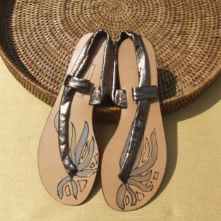 leather sandals