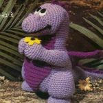 patron gratis dinosaurio amigurumi | free amigurumi pattern dinosaur 