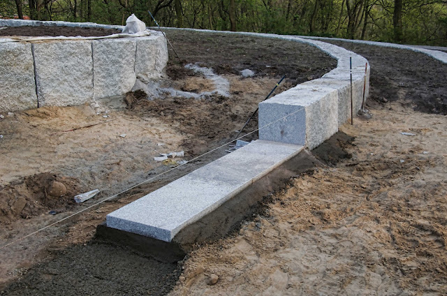 Baustelle Fritz-Schloß-Park, Aufwertung des Südplateaus, Rathenower Straße, 10559 Berlin, 03.04.2014