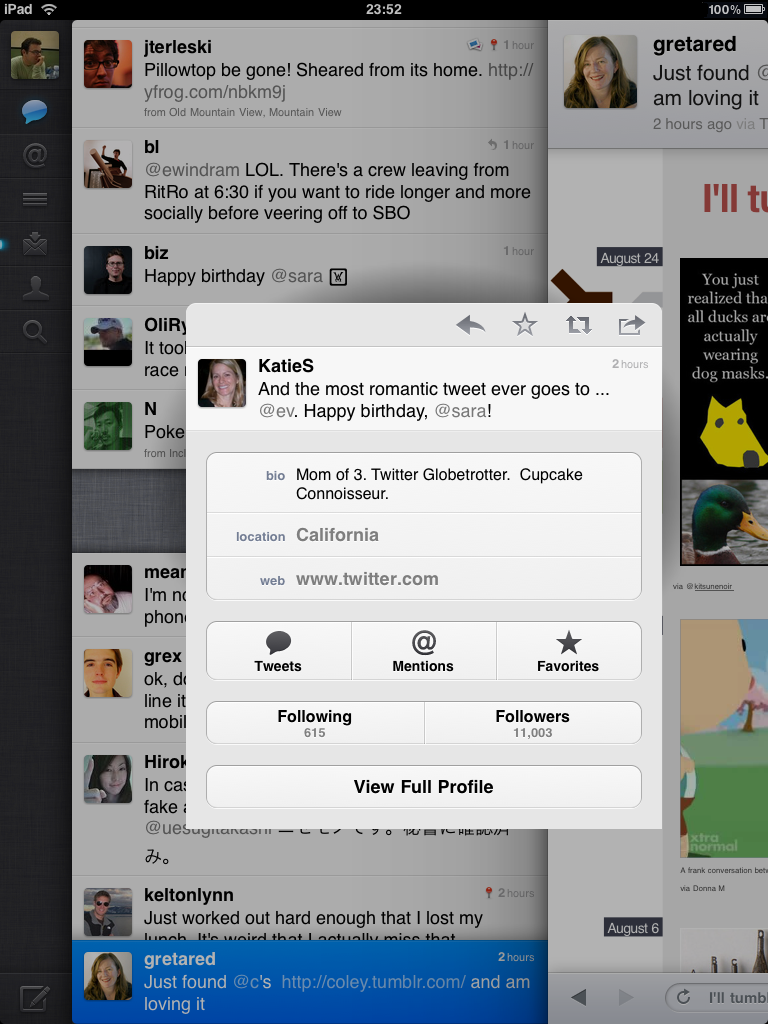 twitter for ipad