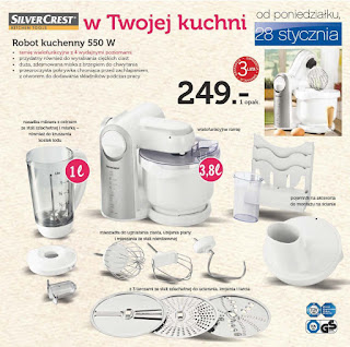 Robot kuchenny Silvercrest Lidl ulotka