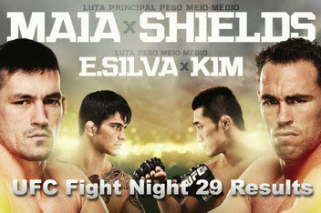 UFC Fight Night 29: Maia vs. Shields (LIVE) Stream Online