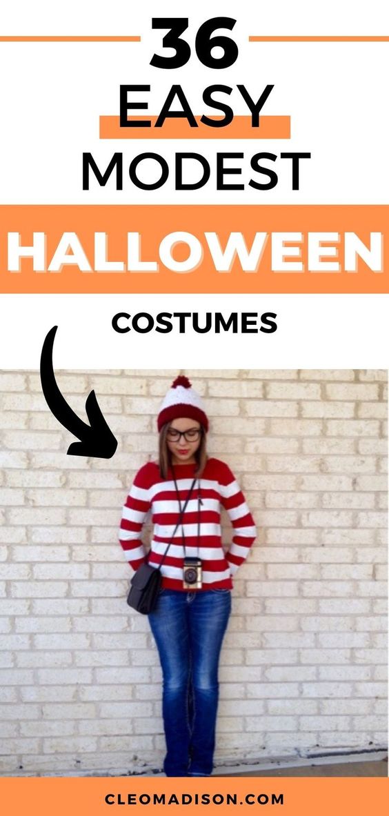 Modest Halloween Costumes For Women That Are Super Easy And Cute!