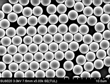 Non-functionalized or carboxyl polystyrene microparticles
