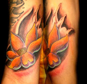 Lotus Flower Tattoo Design 5