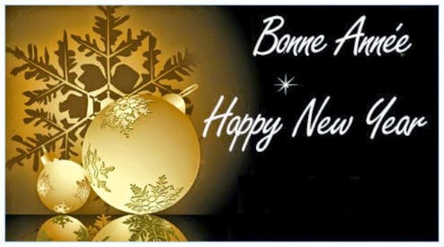 Happy New Year 2015 in French, Wishes, Greetings, Images in French