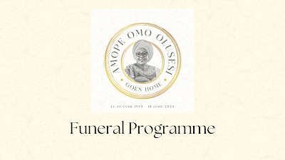 Funeral Program