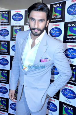 Promotions of 'Lootera' on the sets of Indian Idol Junior