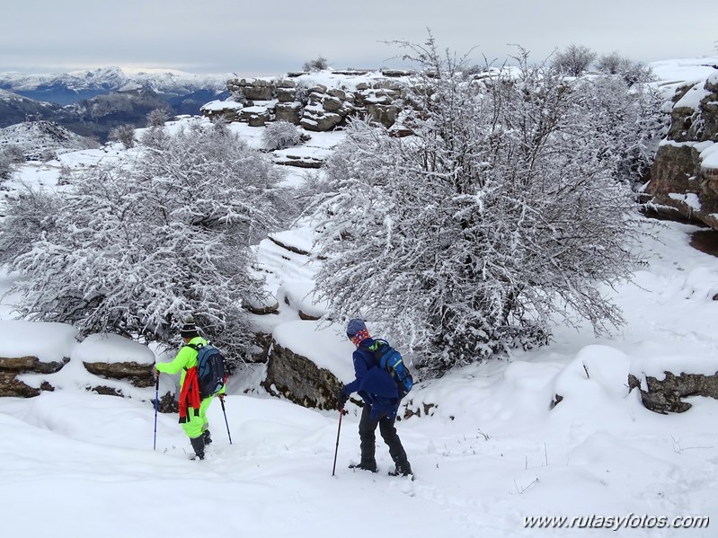 El Torcal nevado