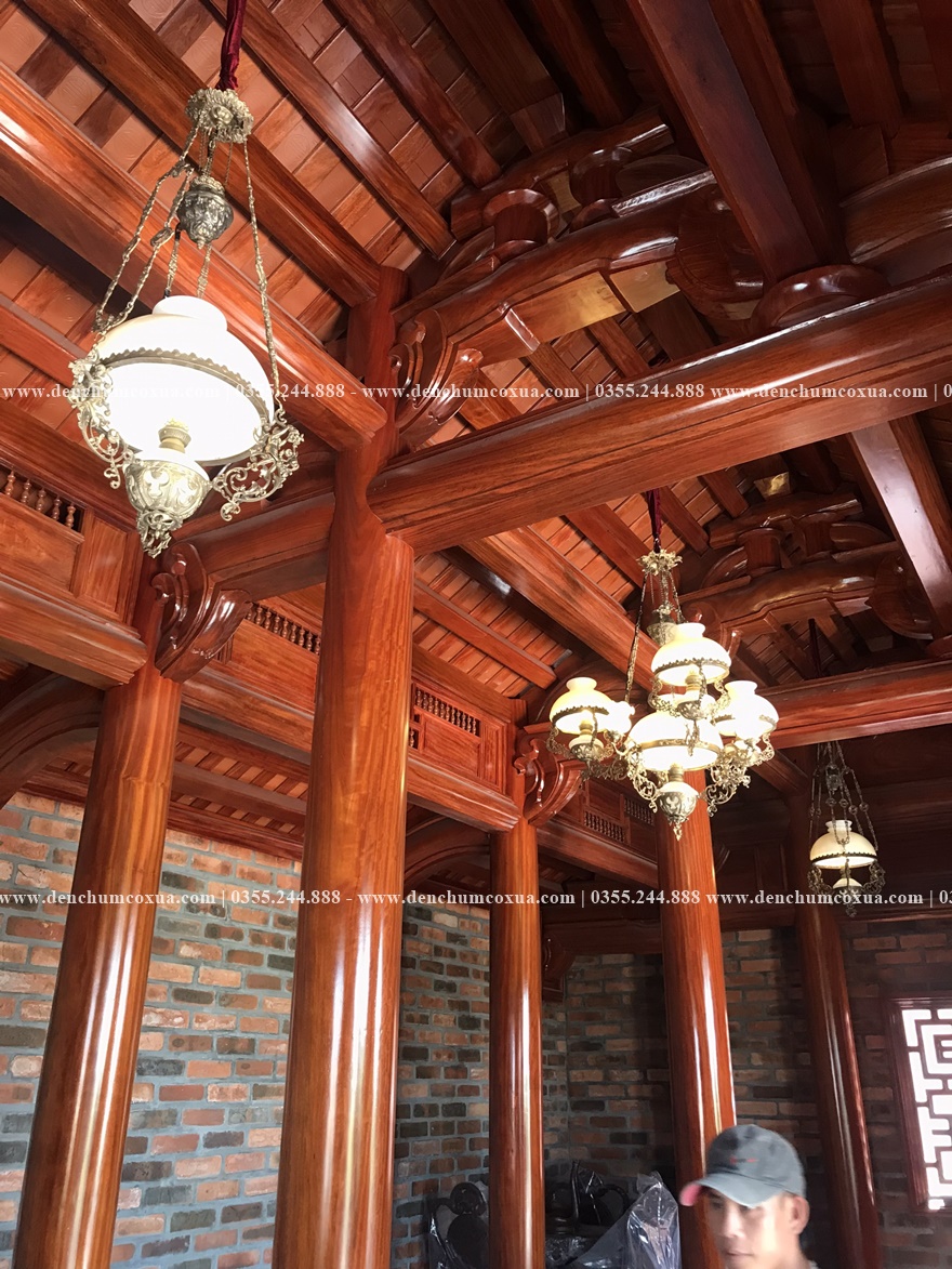 Tham khảo cách trang trí nhà bằng gỗ tại Thanh Hóa với bộ 3 đèn ...