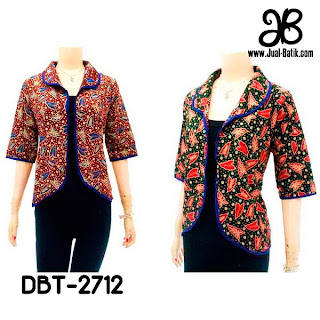 Blazer Batik Bolak-Balik DBT-2712