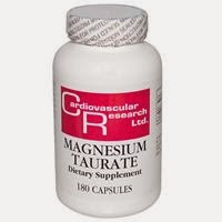 iHerb Coupon Code YUR555 Cardiovascular Research Ltd., Magnesium Taurate, 180 Capsules