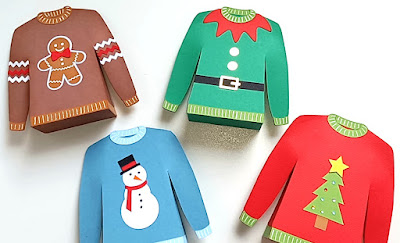 Christmas Jumper Boxes by Esselle Crafts